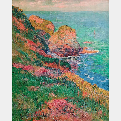 Groix, Port-Mélite - Diamond Painting - Standard Size