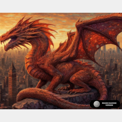 Ancient Guardian - Dragon Diamond Painting