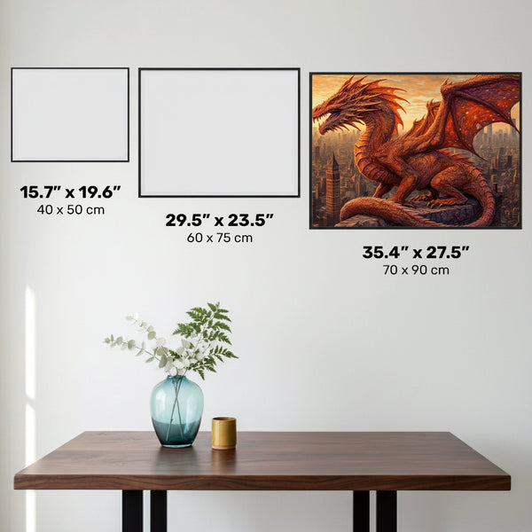 Ancient Guardian - Dragon Diamond Painting - X-Large