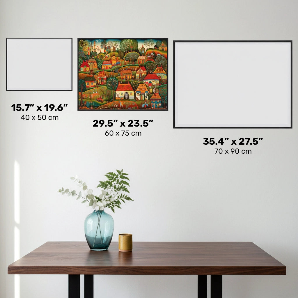 Folklore Vista - Diamond Painting - Stor