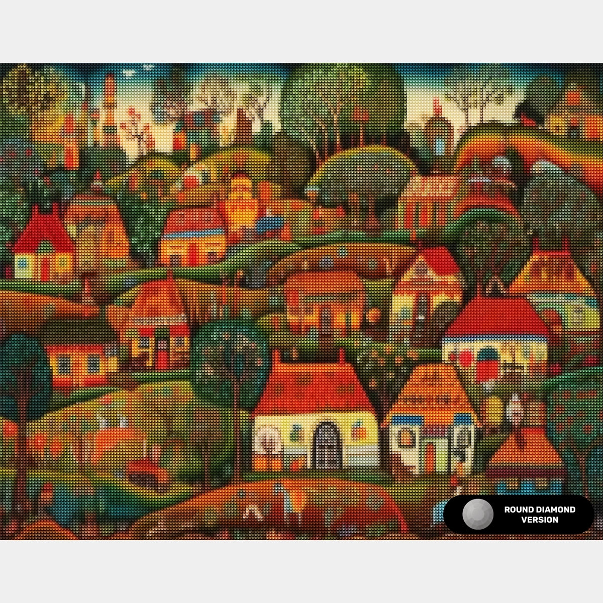 Folklore Vista - Diamond Painting - Stor