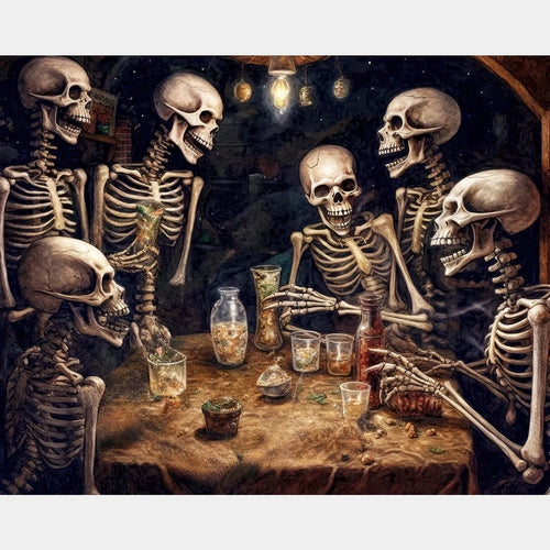 Afterlife Laughter - Diamond Painting - Grande