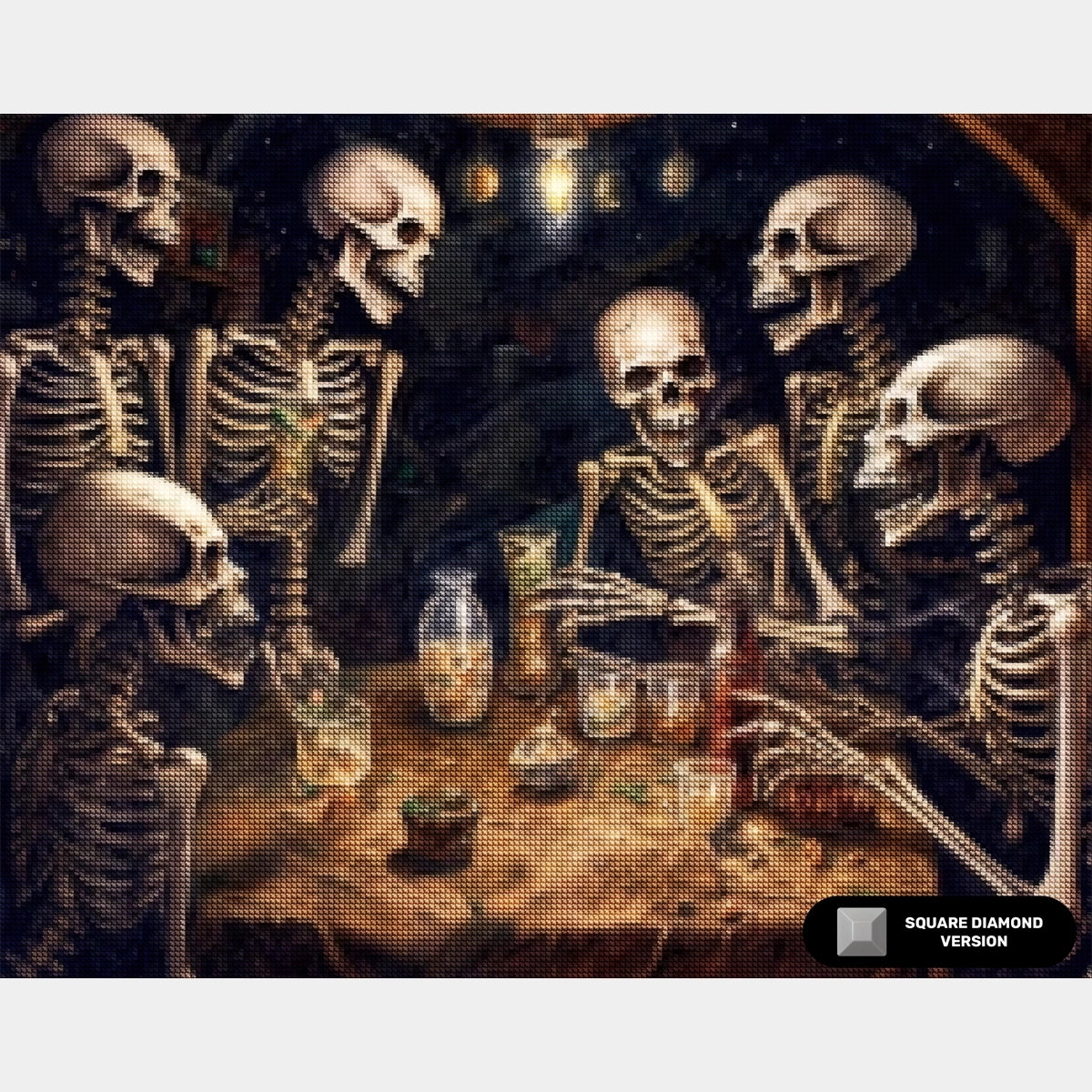 Afterlife Laughter - Diamond Painting - Stor