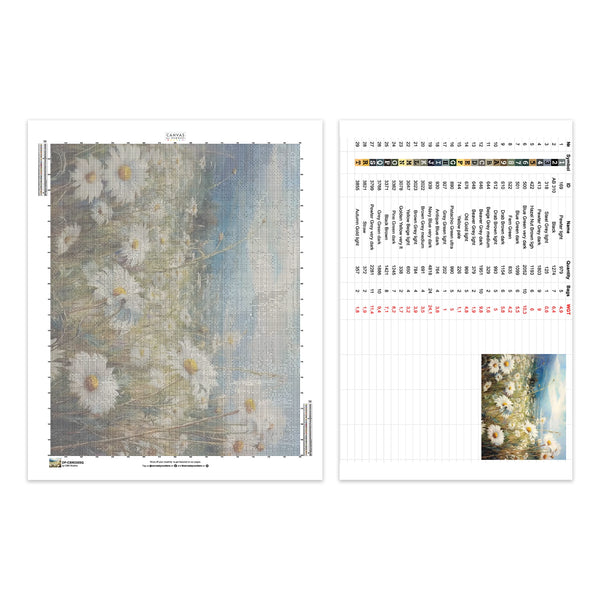 Daisy Meadows - Diamond Painting - Grande