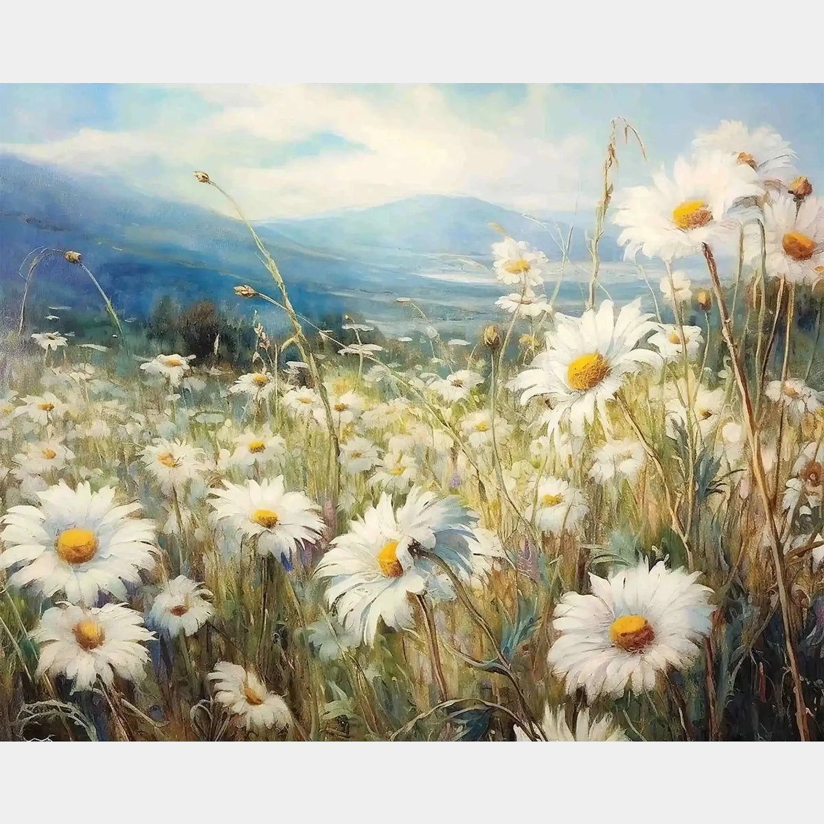 Daisy Meadows - Diamond Painting - Grande