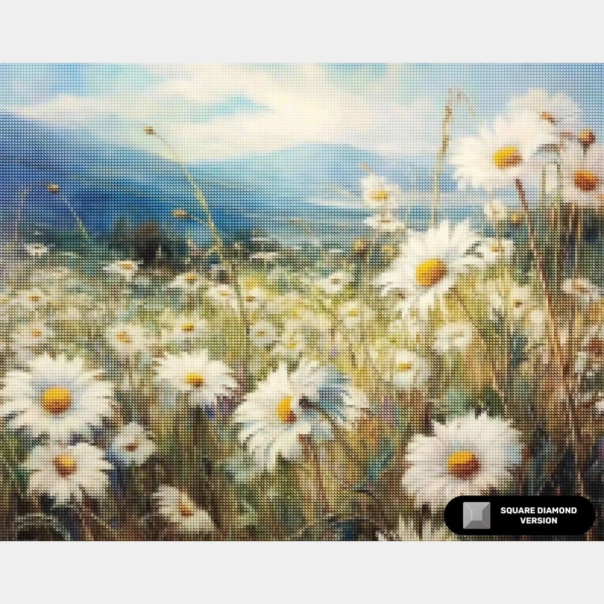 Daisy Meadows - Diamond Painting - Grande