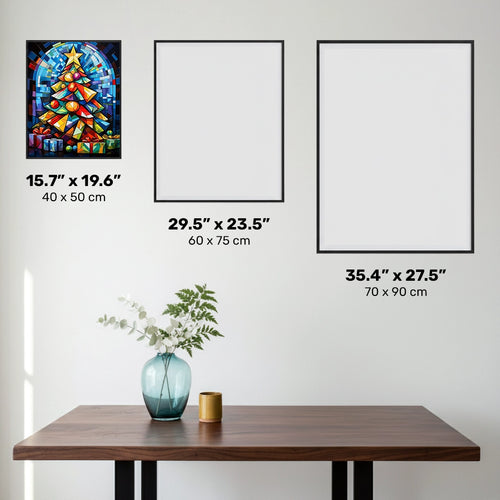 Radiant Christmas - Diamond Painting - Dimensione Standard