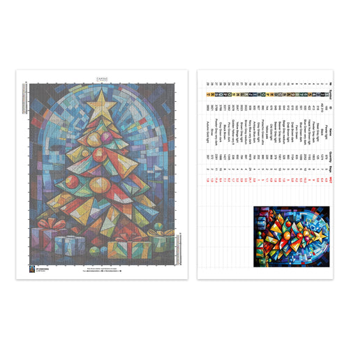 Radiant Christmas - Diamond Painting - Dimensione Standard