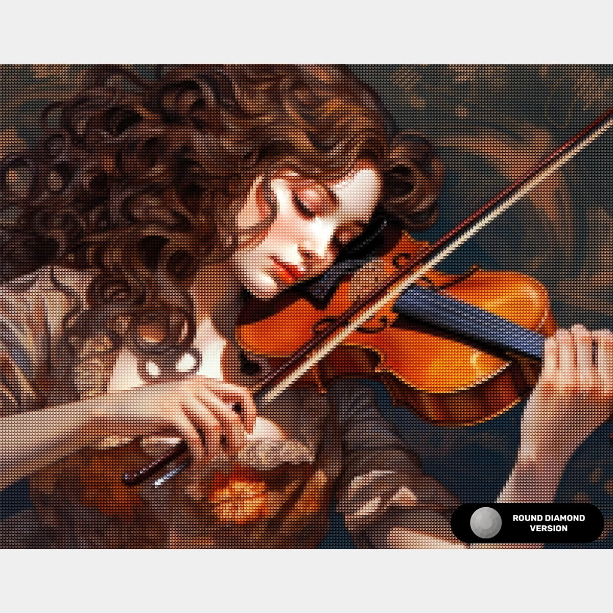 Talent - Violinist Diamond Painting - X-Large