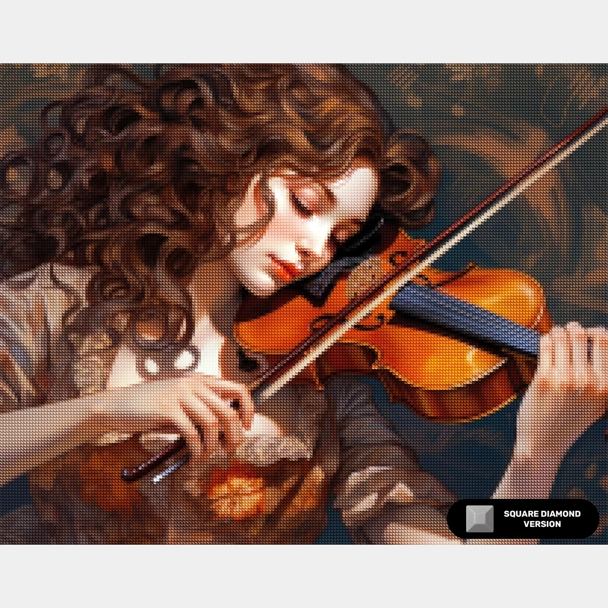Talent - Violinist Diamond Painting - X-Large