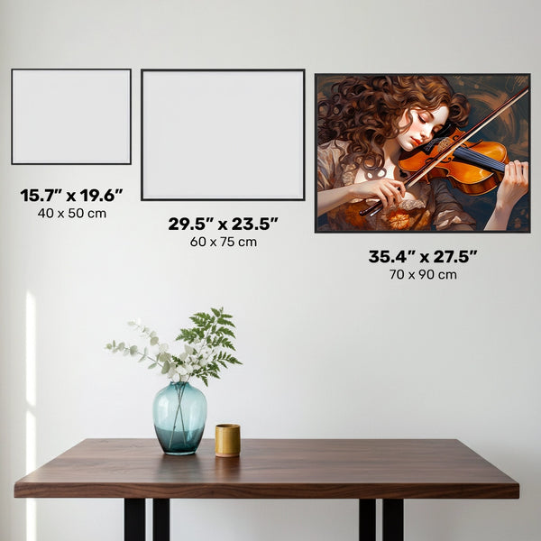 Talent - Violinist Diamond Painting - X-Large