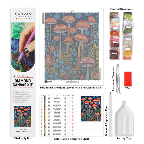 Enchanted Forest - Diamond Painting - X-Large