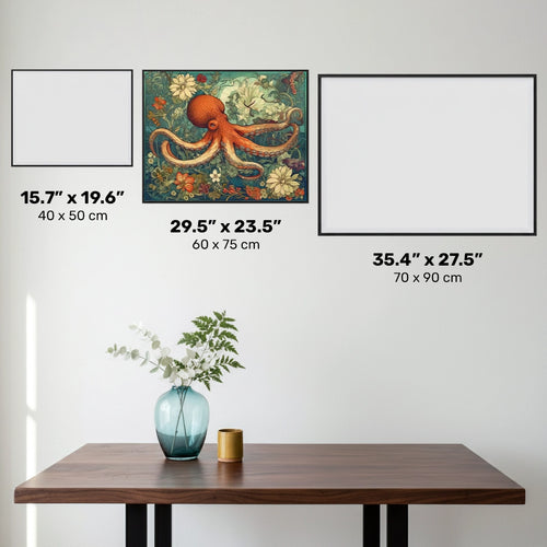 Flowery Depths - Diamond Painting - Large