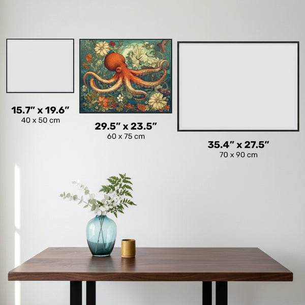 Flowery Depths - Diamond Painting - Large