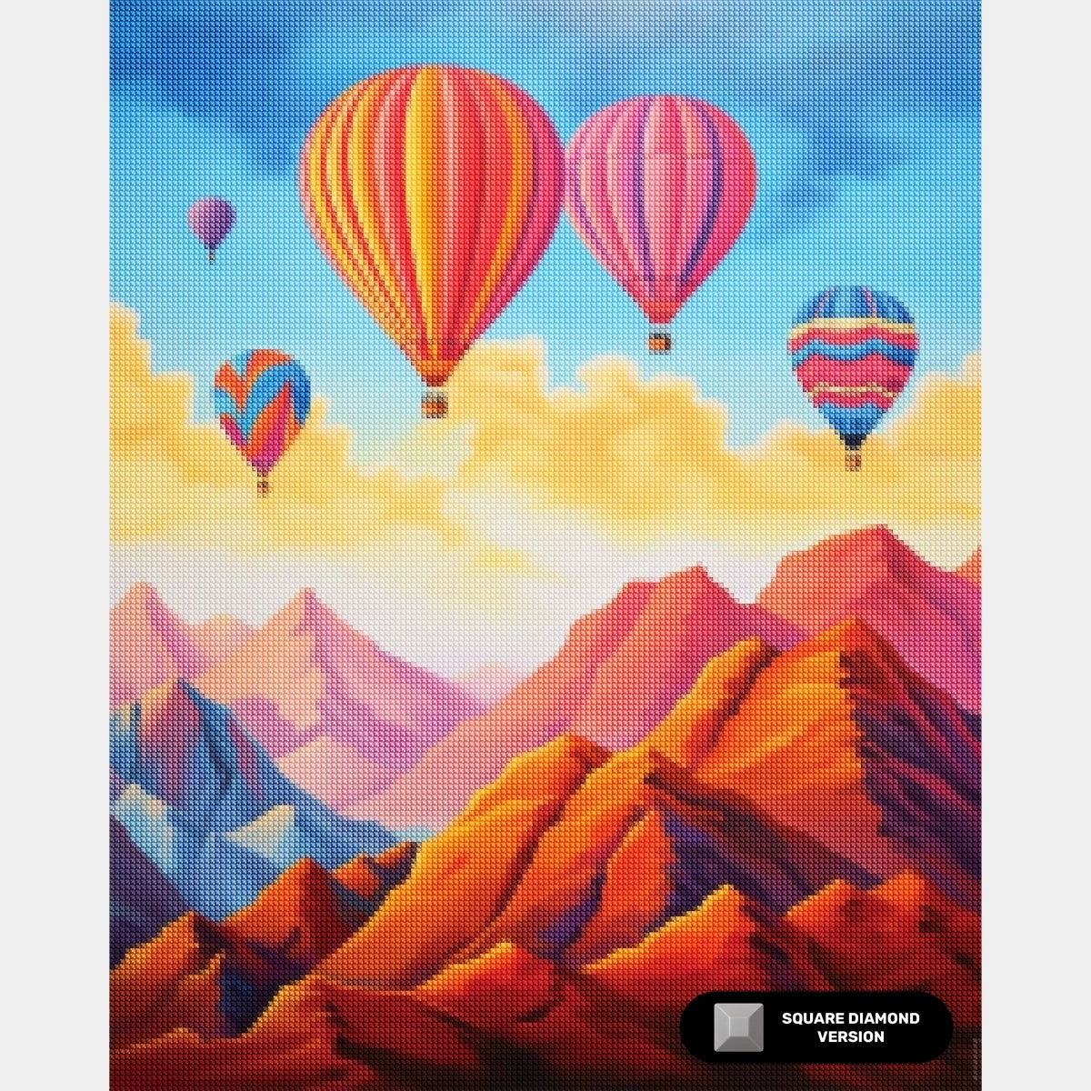 Skyward Balloons - Diamond Painting - Large