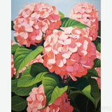 Hydrangeas - Diamond Painting-Create a floral masterpiece with 'Hydrangeas', a paint by numbers kit celebrating the intricate beauty and color of these enchanting flowers.-Canvas by Numbers