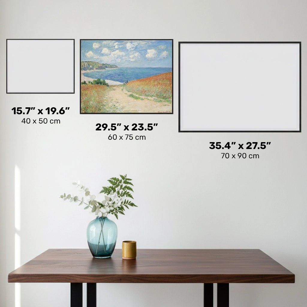 "Sentiero nei campi di grano a Pourville - Diamond Painting - Grande"