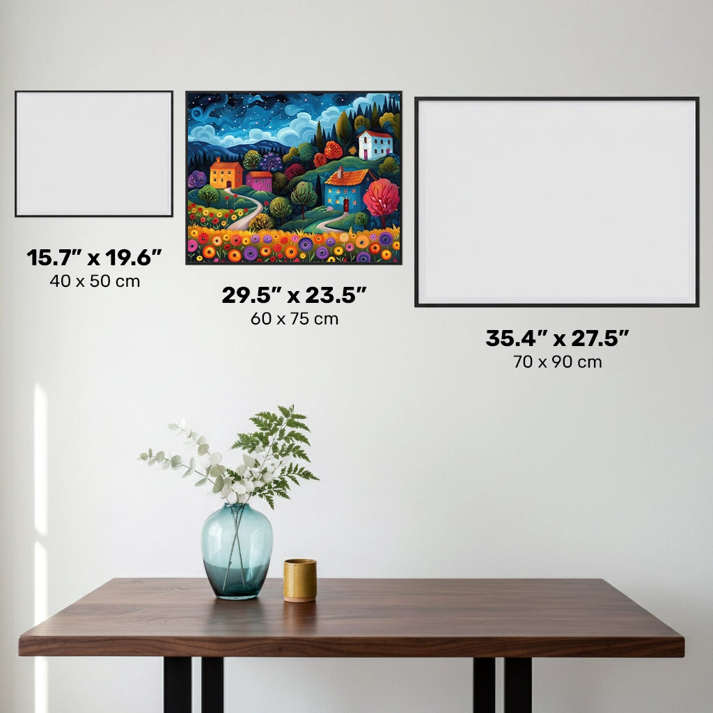 Colorful Garden Path - Diamond Painting - Large