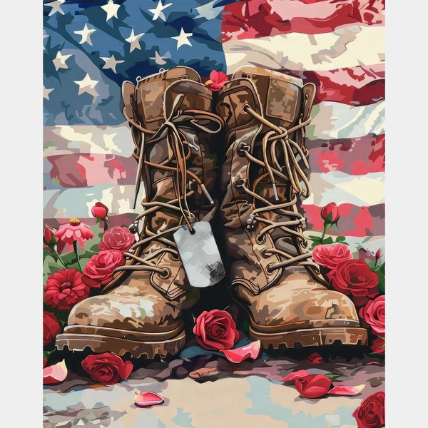 In Memoria - Pittura con Diamanti - Grande