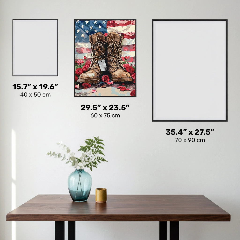 In Memoria - Pittura con Diamanti - Grande