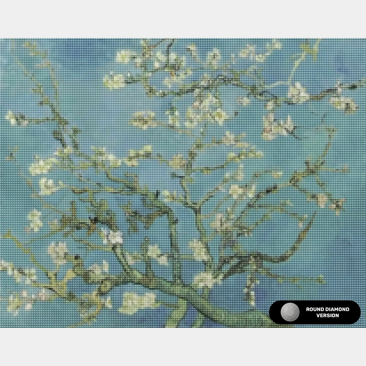 Flor de Almendro - Pintura Diamante