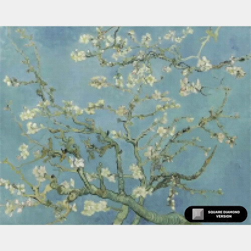 Mandorlo in fiore - Diamond Painting