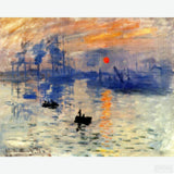 Impression Sunrise - Diamond Painting-Recreate Monet's iconic 