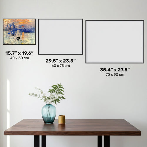 Impression Sunrise - Diamond Painting - Standard Size