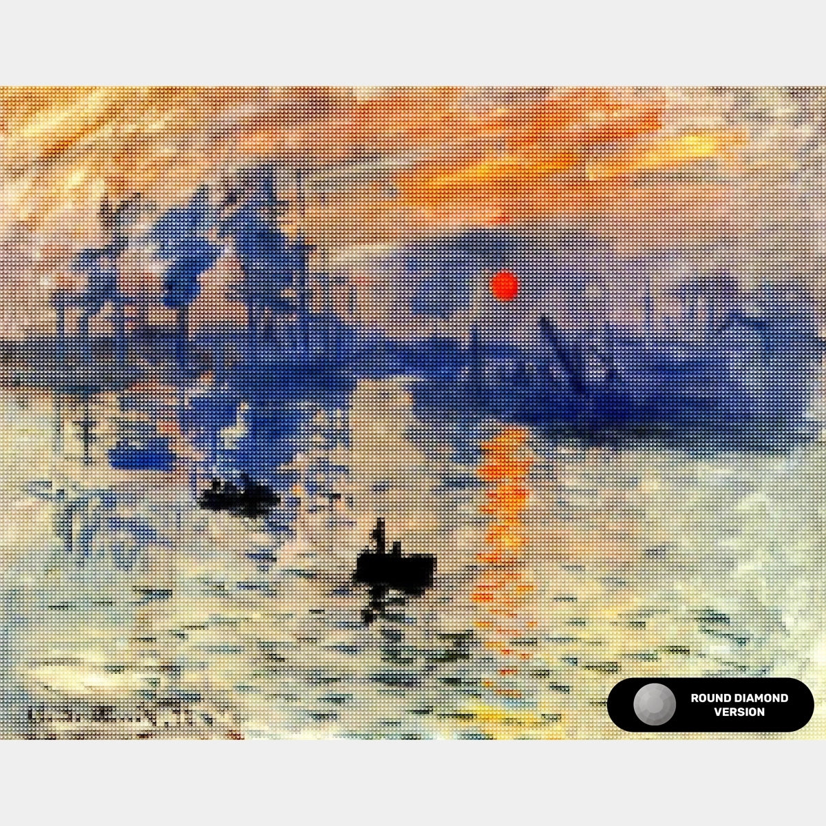Impression Sunrise - Diamond Painting - Dimensione Standard