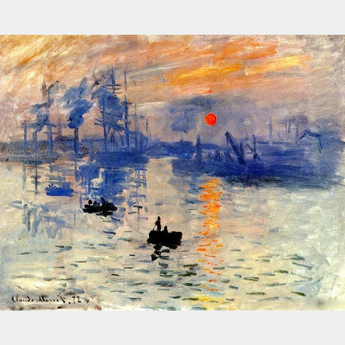 Impression Sunrise - Diamond Painting - Standard Size