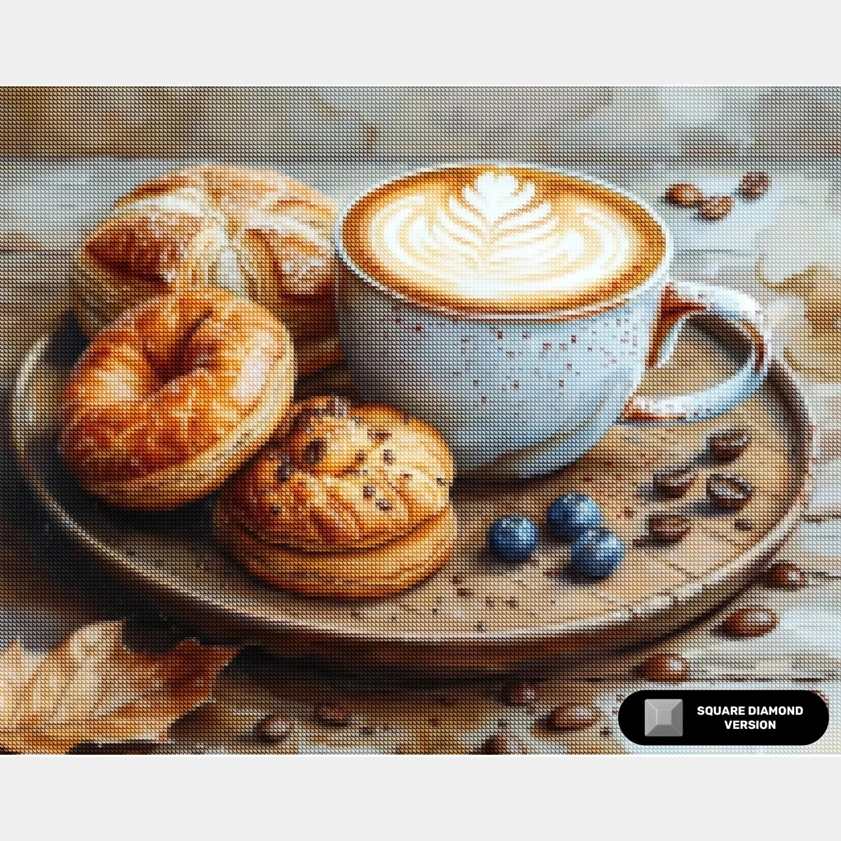 Buenos Días - Pintura de Diamantes - Tamaño Estándar