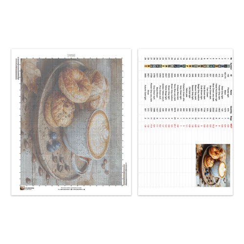 Goedemorgen - Diamond Painting - Standaardformaat