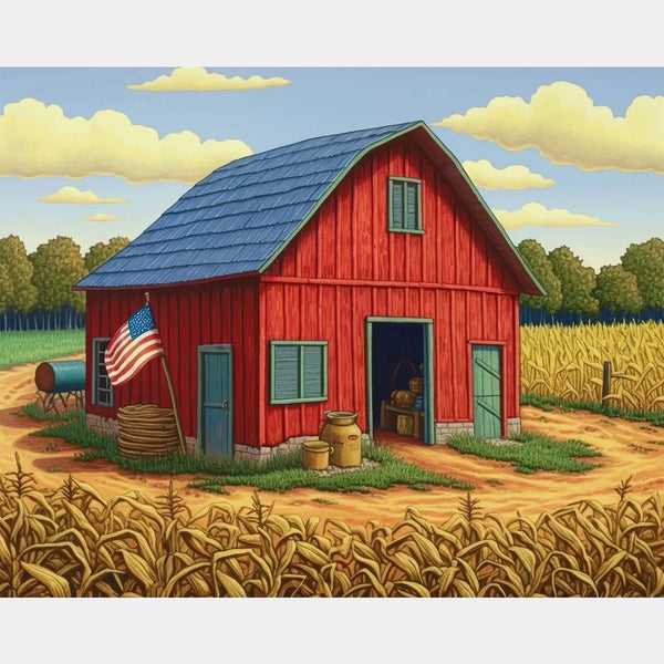 Land of Hope - Diamond Painting - Standard Size