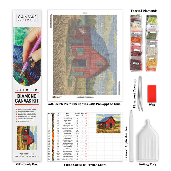 Land of Hope - Diamond Painting - Standard Size