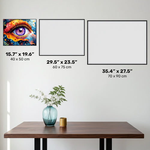 Whimsical Eye - Diamond Painting - Standard Size