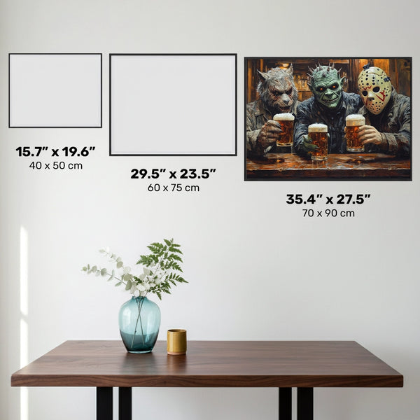 Spöklika Hälsningar - Diamantmålning - X-Stor