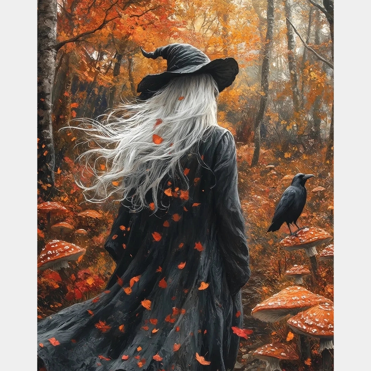 Häxans Väg - Diamantmålning - X-Stor