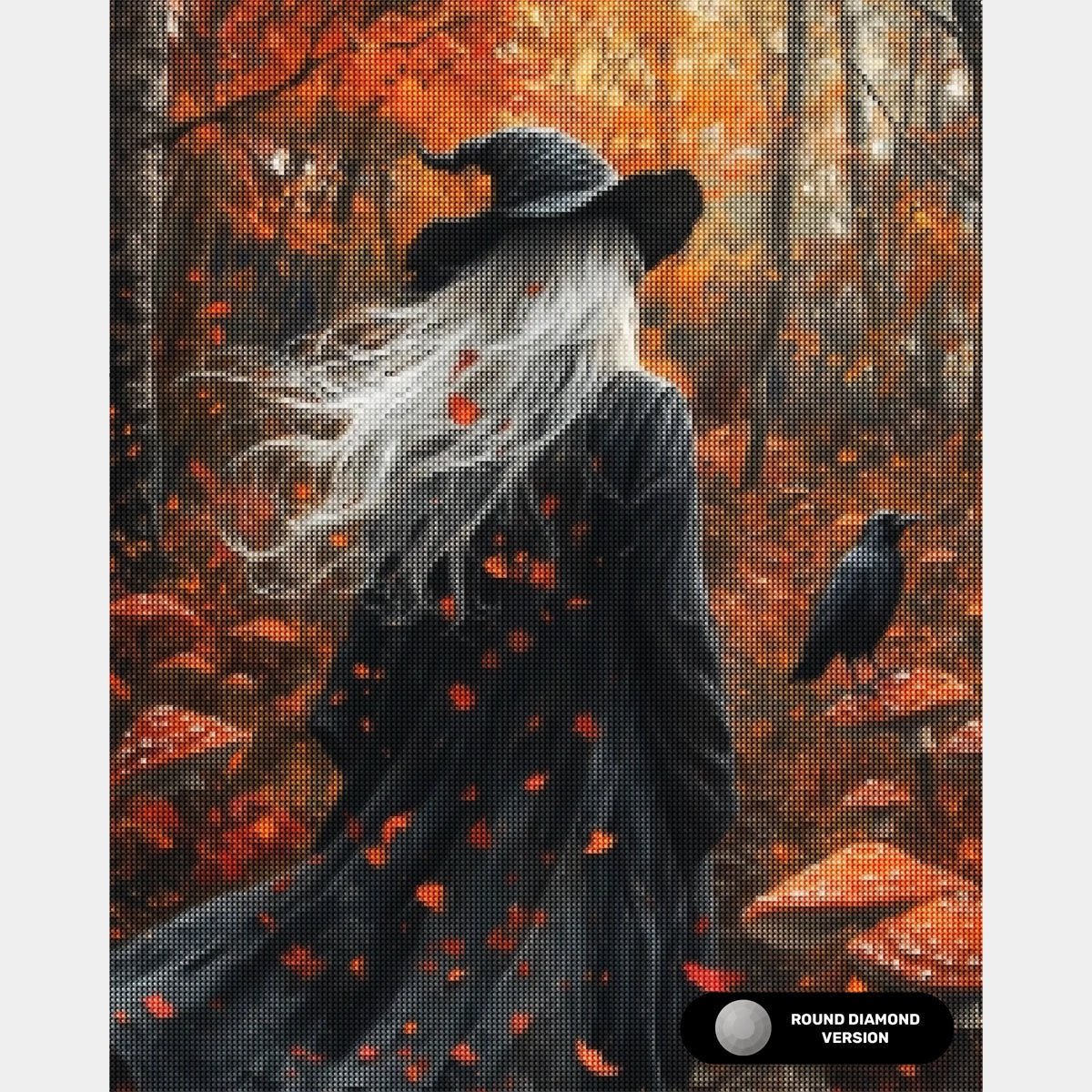 Häxans Väg - Diamantmålning - X-Stor