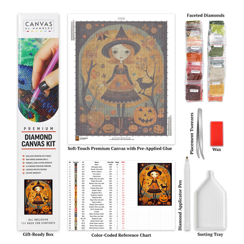 Incanto d'Autunno - Diamond Painting - Dimensione Standard