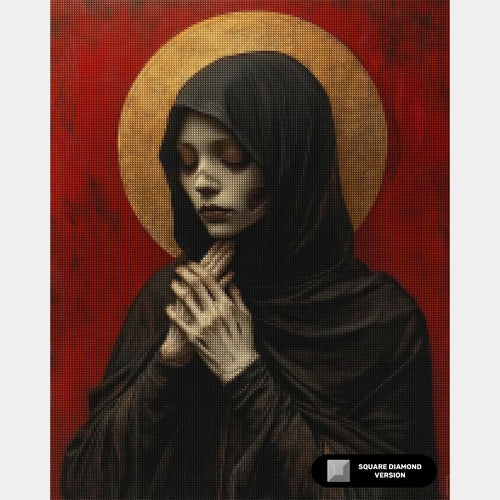 Patience d'un Saint - Peinture de Diamant - Grand