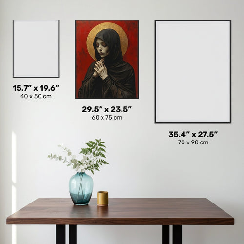 Patience d'un Saint - Peinture de Diamant - Grand