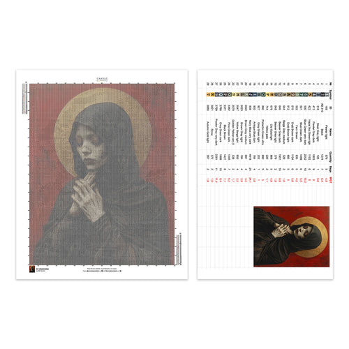 Patience d'un Saint - Peinture de Diamant - Grand