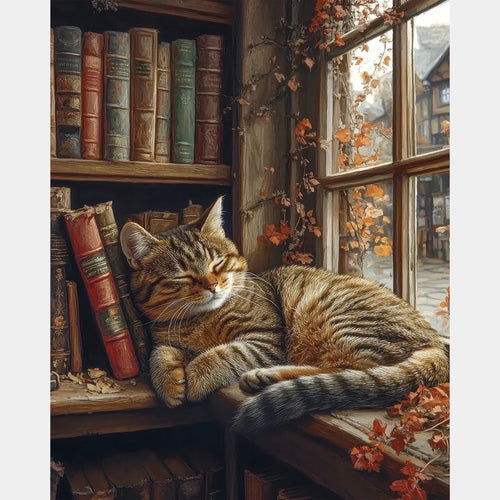 The Book Nook - Diamond Painting - X-Large