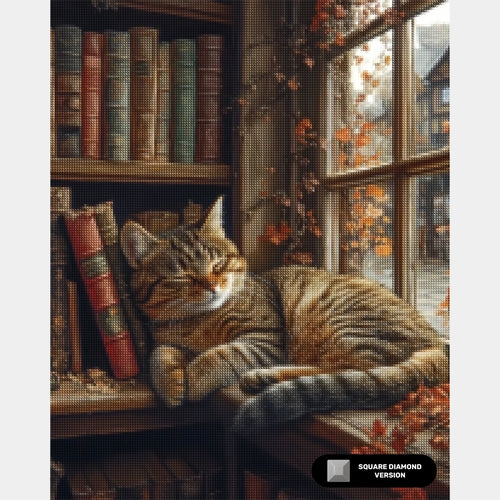 The Book Nook - Diamond Painting - X-Large