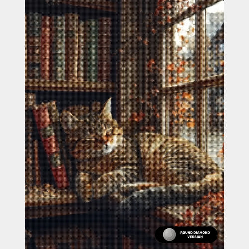 The Book Nook - Diamond Painting - X-Large