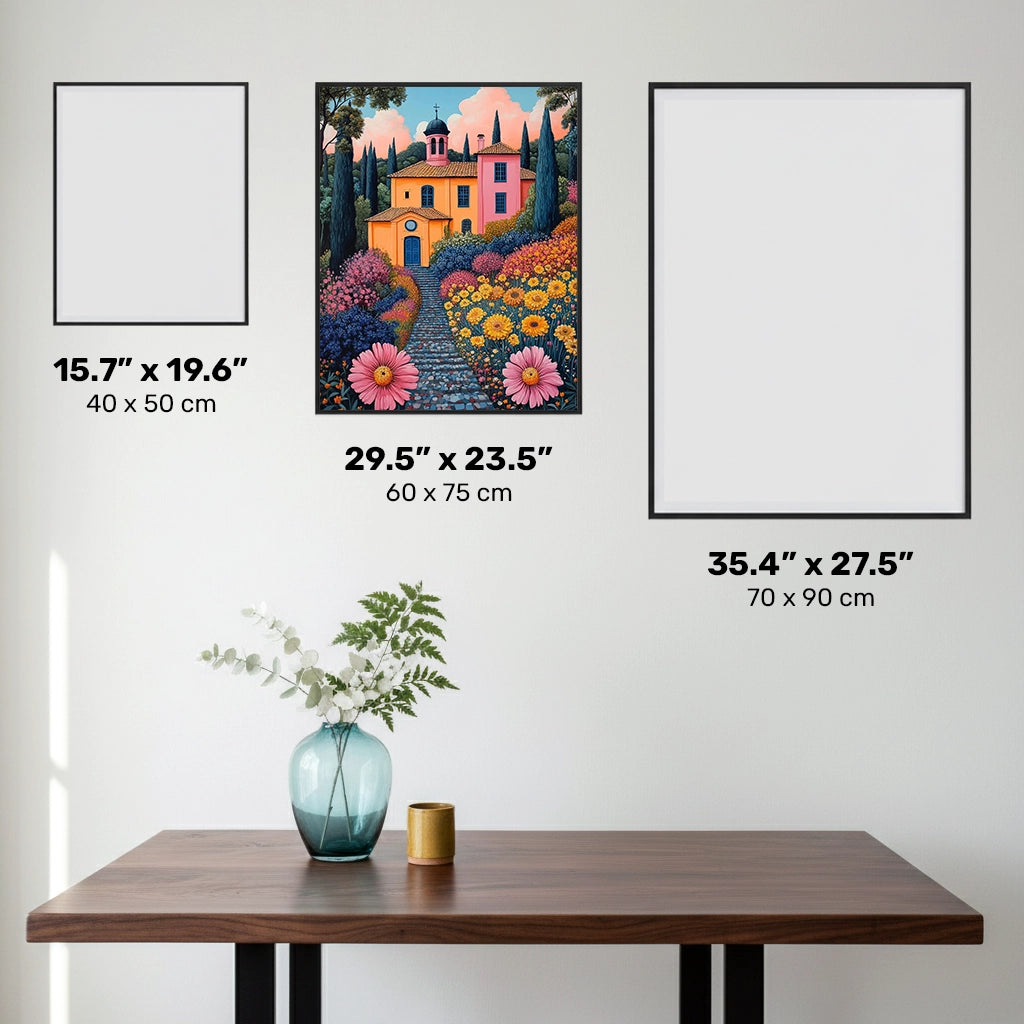 Manoir en Provence - Peinture de diamant - Grand