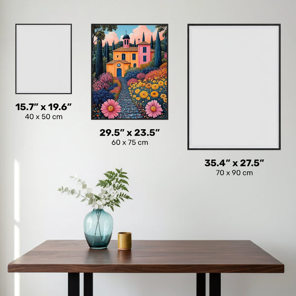 Manoir en Provence - Peinture de diamant - Grand