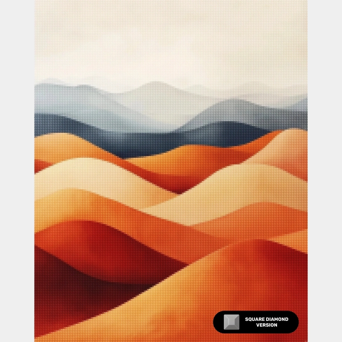 Dunes en Harmonie - Peinture Diamant - Taille Standard