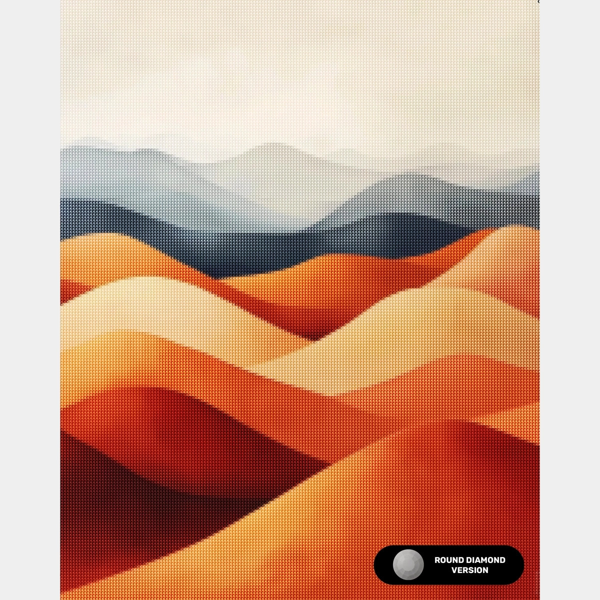 Dunes en Harmonie - Peinture Diamant - Taille Standard