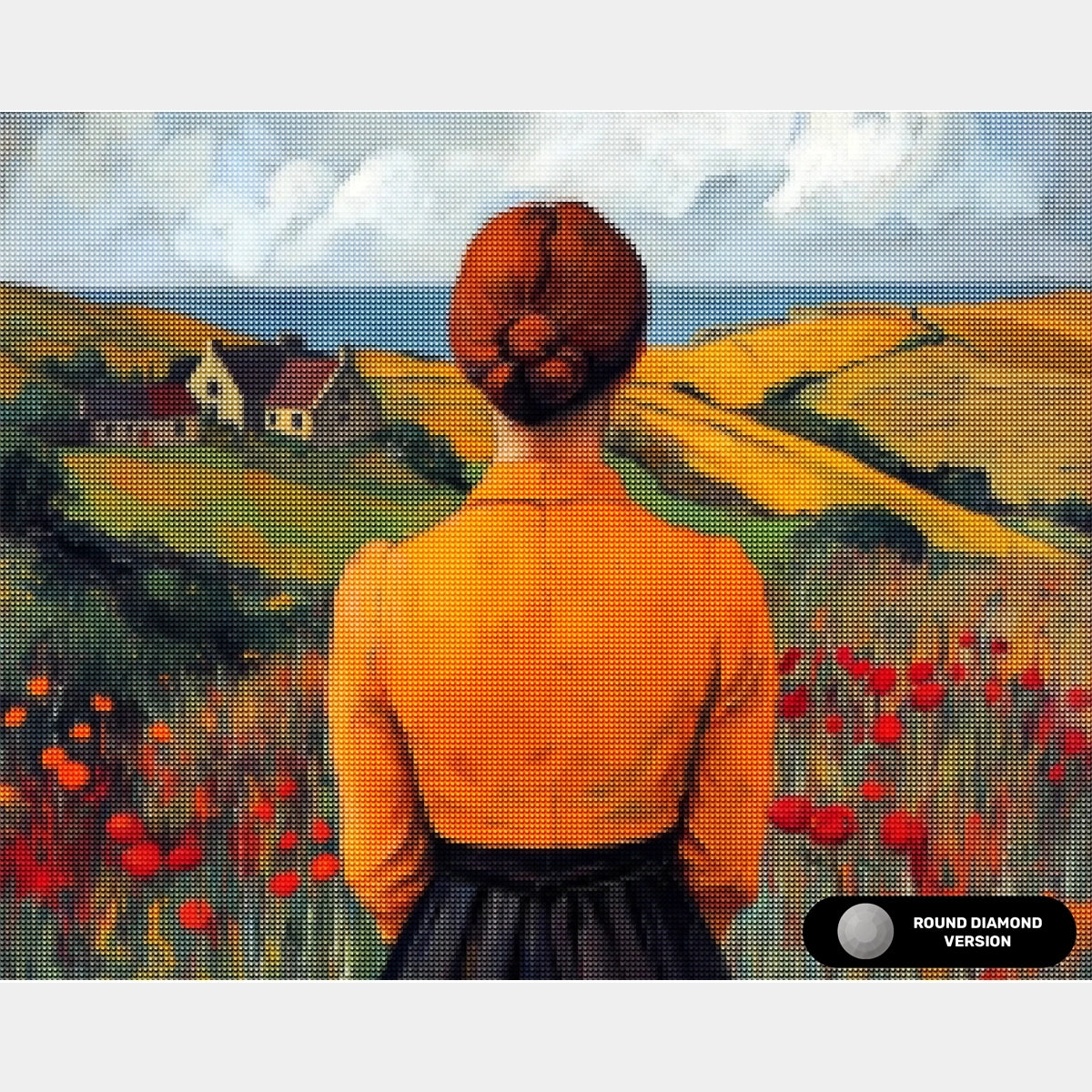 Eko av Hemmet - Diamantmålning - Stor